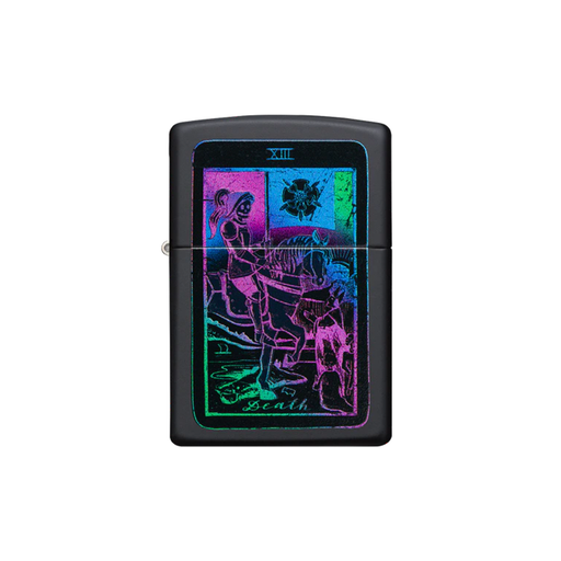 Zippo 49698 Black Light Tarot Card Design_0