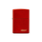 Zippo 49475ZL Metallic Red Matte Zippo Logo_1