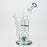 13" Infyniti Coil, dual honeycome and flower diffuser glass recycler bong_6