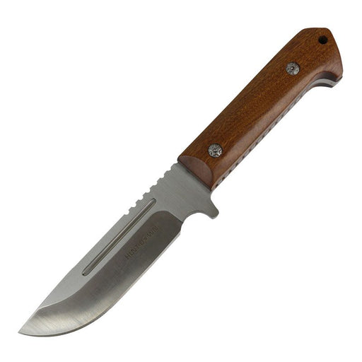 Hunt-Down | 9.5" Hunting Knife Fixed Full Tang Blade with wood handle [HD-13572]_0