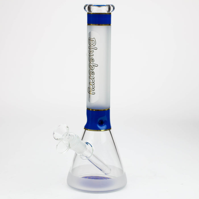 Blueberry-12 inch Mandala Base Sandblasted Beaker [ST014]_4