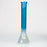 16" Electroplated Gradient Classic beaker 9 mm glass bong [WP187]_2