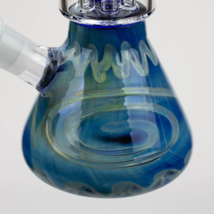 11" Silver fumed glass water bong [WP199]_7