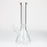 13.5" Classic beaker 7 mm glass water bong [SP48]_1