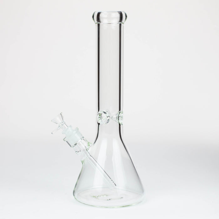 13.5" Classic beaker 7 mm glass water bong [SP48]_1