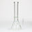 13.5" Classic beaker 7 mm glass water bong [SP48]_6