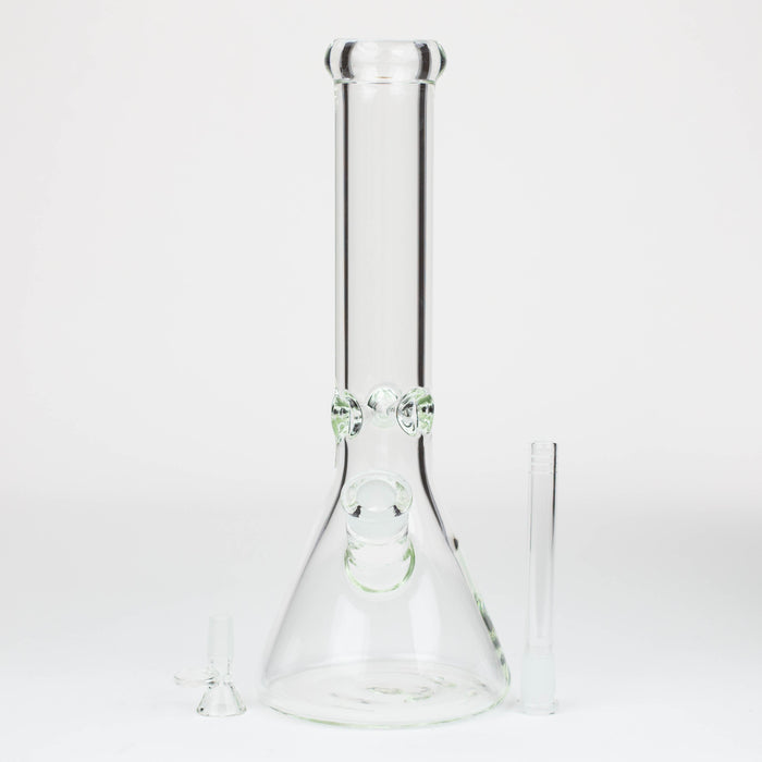 13.5" Classic beaker 7 mm glass water bong [SP48]_6