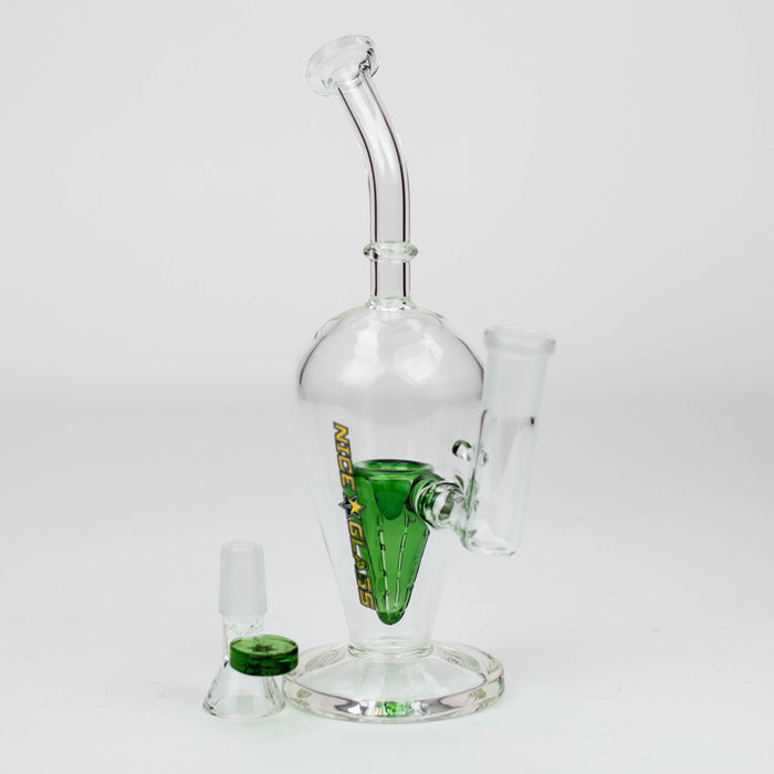 NG-8 inch Cone Perc Reverse Triangle Bubbler [N8007]_2