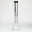 17.5" Spark 9 mm curbed tube glass water bong_11