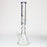 17.5" Spark 9 mm curbed tube glass water bong_7