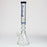 17.5" Spark 9 mm curbed tube glass water bong_8