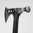 15"  Stonewash Blade Hunting Axe with Sheath Outdoor  Camping Axe [9570]_3