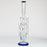 21" H2O Double ring glass water bong [H2O-24]_8