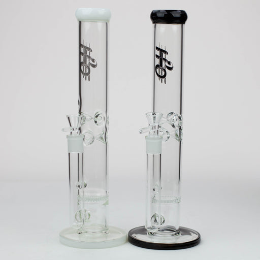 15" H2O Honeycomb diffuser Glass water bong [H2O-31]_0