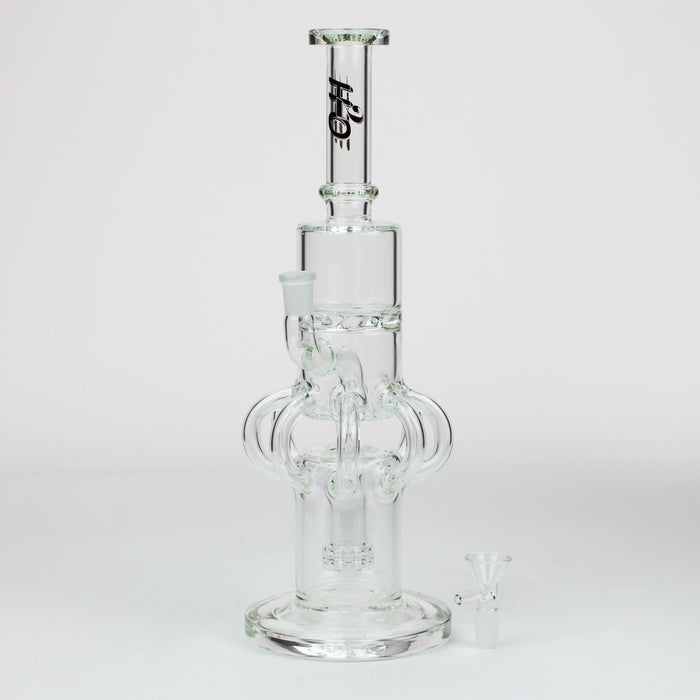 15" H2O Glass water recycle bong [H2O-32]_1