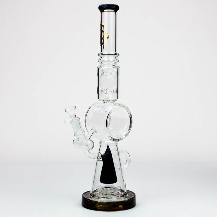 18" H2O Cone diffuser glass water bong [H2O-16]_1