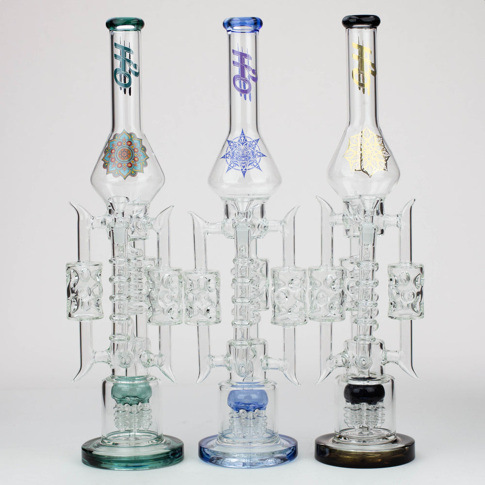 21" H2O Coil Glass water recycle bong [H2O-19]_0