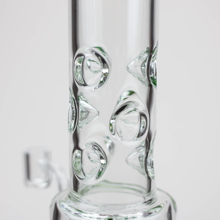 19" H2O 2-in-1 Double Joint glass water bong [H2O-22]_10