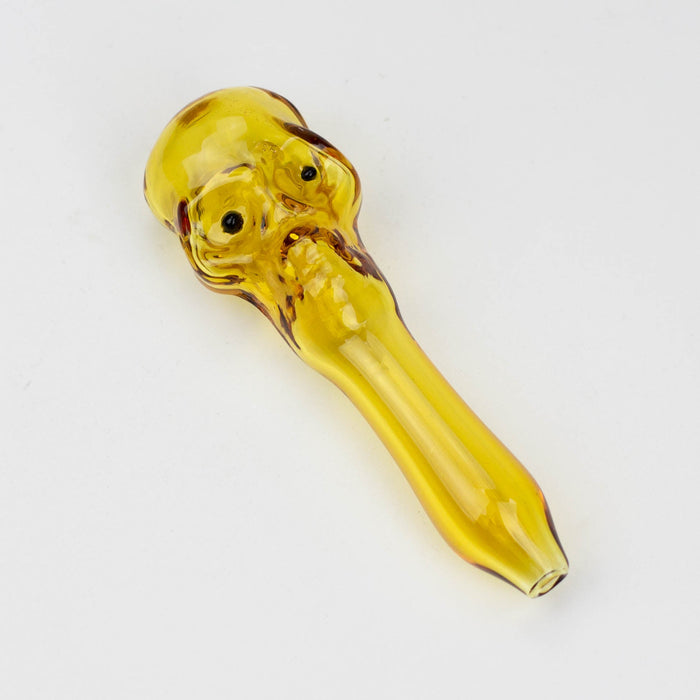 4" GLASS PIPE-SKULL [GP03]_3