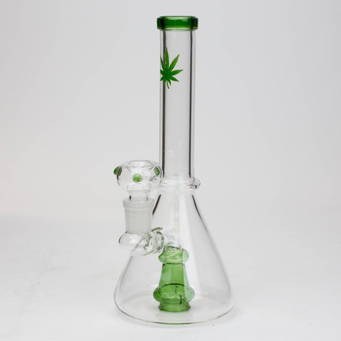 10" Cone diffuser glass bong_2