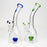 10" bent neck tire diffuser glass bong_0