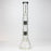 19" SPARK 7 mm double percolator glass water bong_9