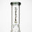 19" SPARK 7 mm double percolator glass water bong_10