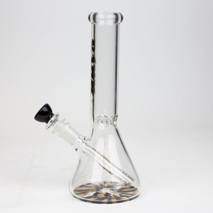 9.5" DANK beaker glass water bong (Wide / Jagged)_8