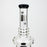 19" Infyniti 7mm flower Diff. and Reverse percolator glass bong_3