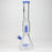 16" Infyniti showerhead percolator with Cone diffuser 7 mm glass bong_9