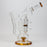 13" Infyniti Coil, dual honeycome and flower diffuser glass recycler bong_3