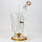 13" Infyniti Coil, dual honeycome and flower diffuser glass recycler bong_2