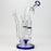 13" Infyniti Coil, dual honeycome and flower diffuser glass recycler bong_5