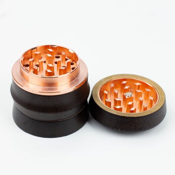 Genie 4 parts wooden cover grinder_4