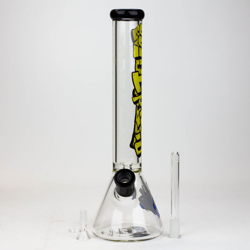 DEATH ROW-15.5"  7 mm Glass water bong by Infyniti [Gin & Juice]_1