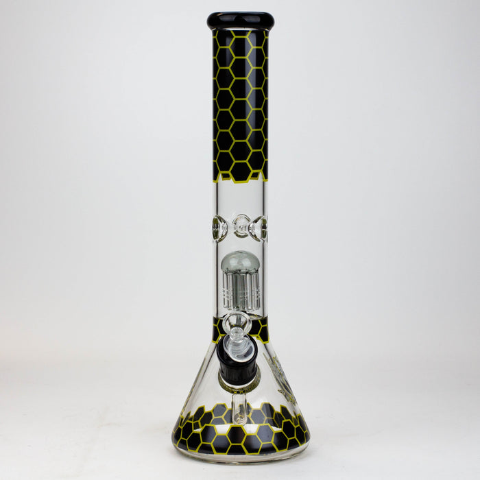 PROTECT YA NECK-15.5" 7 mm tree arm percolator glass bong [Logo]_4