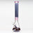 18" Cubic Pattern 7 mm glass water bong_7