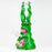 12.5"  Resin 3D artwork 7mm glass beaker water bong [TS102]_11