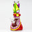 12.5"  Resin 3D artwork 7mm glass beaker water bong [TS109]_6