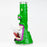 12.5"  Resin 3D artwork 7mm glass beaker water bong [TS110]_8