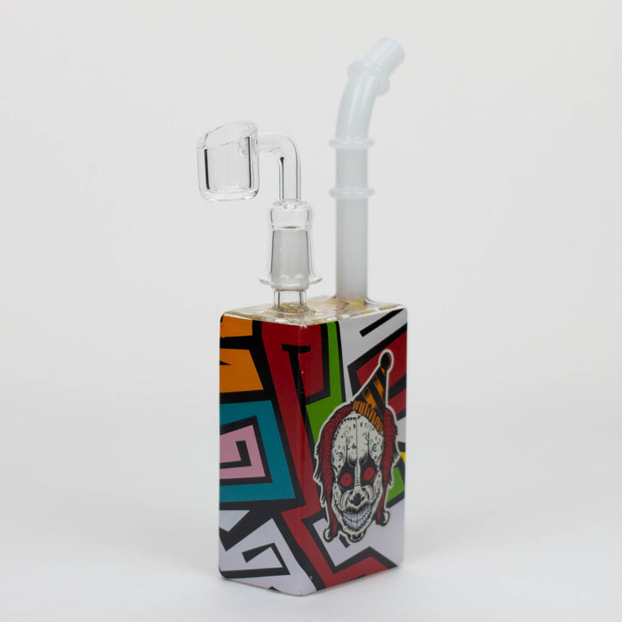 7.5" Glow in the dark Juicy box Rigs SP2074 - Clown_6