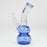 7" color  double ball glass water bong_4