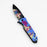 8.5" Fingers Design - Folding Knife W/ Belt Cutte_2