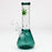 7" color glass water beaker bong_2