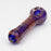 5" Spider web glass hand pipe_2