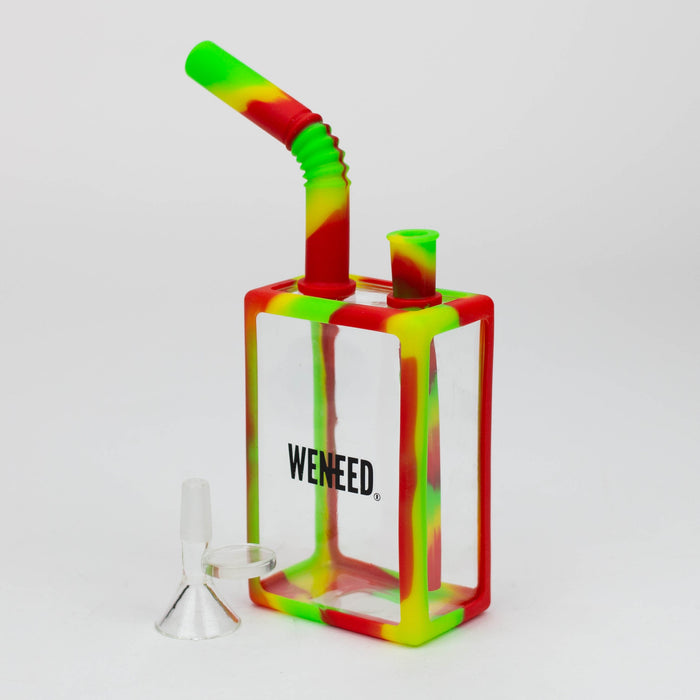 WENEED®- 8" Silicone Juice Box bong_8