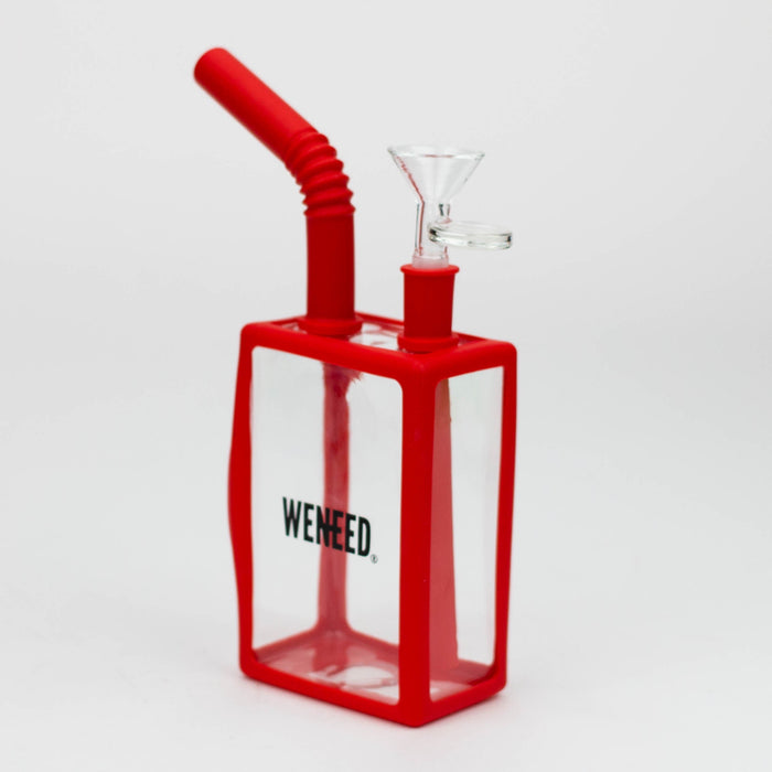 WENEED®- 8" Silicone Juice Box bong_9