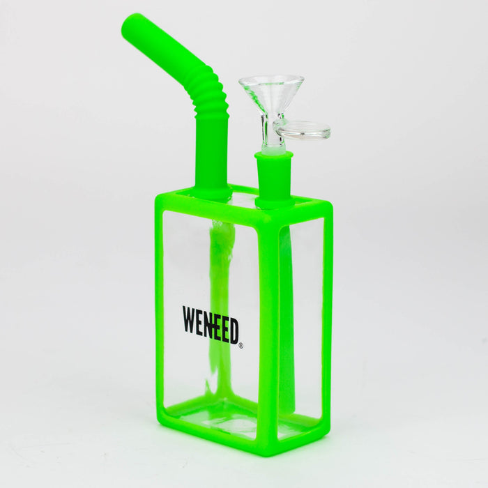 WENEED®- 8" Silicone Juice Box bong_10