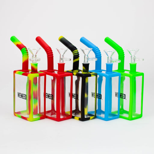 WENEED®- 8" Silicone Juice Box bong_0