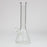 13.5" Classic beaker 7 mm glass water bong_0